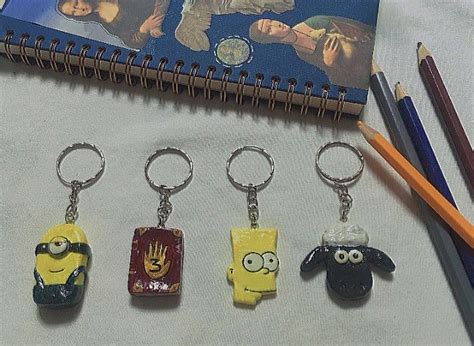 Image result for Clay Keychains