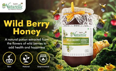 Farm Naturelle-Litchi Flower Wild Forest Honey| 1.45kg and a Wooden ...