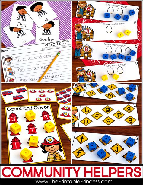 Community helpers activities for kindergarten – Artofit
