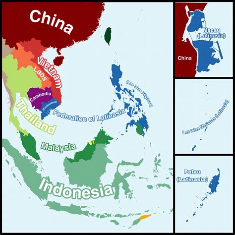 Asia Language Map 的图像结果