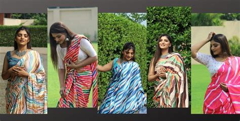 Spsc 61 Fancy Digital Print Saree Collection :textileexport