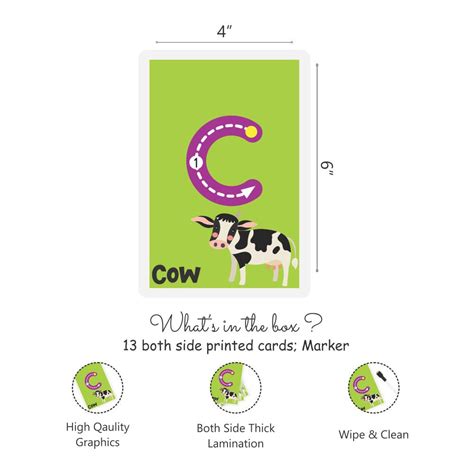 Lowercase ABC Rewritable Flashcards / Tracing mats – Buy Now at My Baby ...