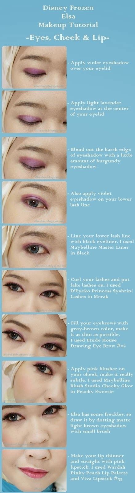 Image result for Elsa Makeup Tutorial