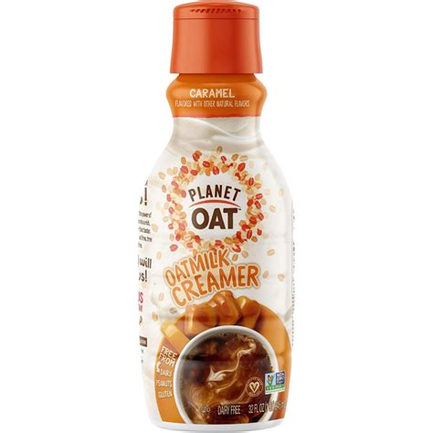 Planet Oat Dairy Free Oat Milk Liquid Coffee Creamer - Caramel - Shop ...