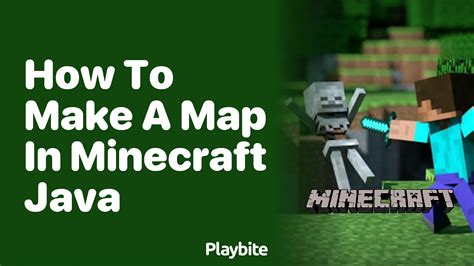 How to Make a Map in Minecraft Java 的图像结果