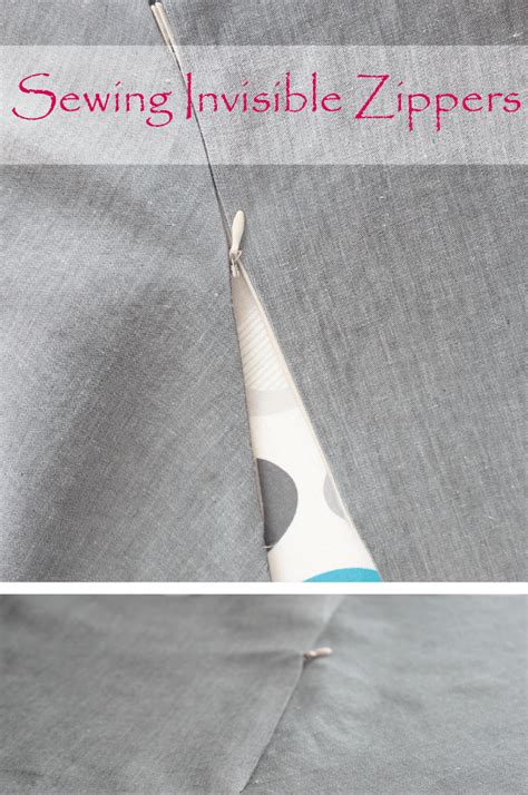 Sewing Invisible Zipper Tutorial 的图像结果