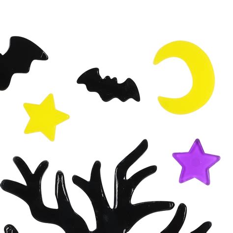 Haunted Living Stick and Scream Graveyard Window Gel Clings in the ...