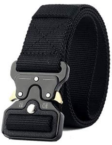 livisorb Men Black Nylon Belt Black - Price in India | Flipkart.com