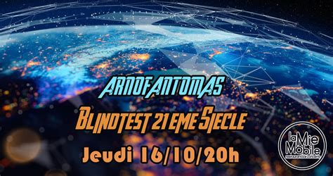 Blindtest 21 -ème siècle, La Mie Mobile, Rennes, 16 October 2025 ...