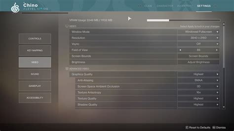 Image result for Optimizing Destiny 2 Setting