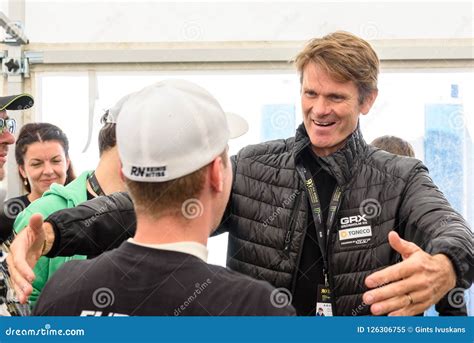 Marcus Gronholm Congratulates Reinis Nitiss with European Champion for ...
