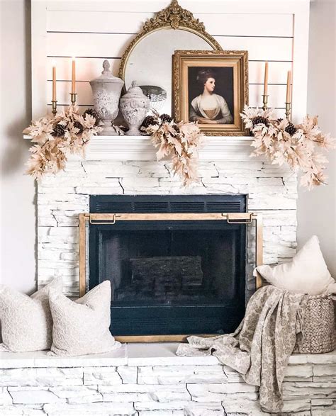 35 Fall Fireplace Décor Ideas to Welcome the Season