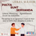 Pacta sunt servanda - Legal Maxim's Meaning & Explanation