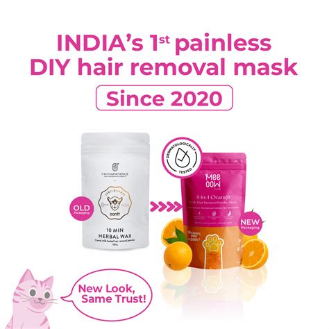 Painless Orange Body Hair Removal Powder Wax | Meeoow Club – FAITH AND ...
