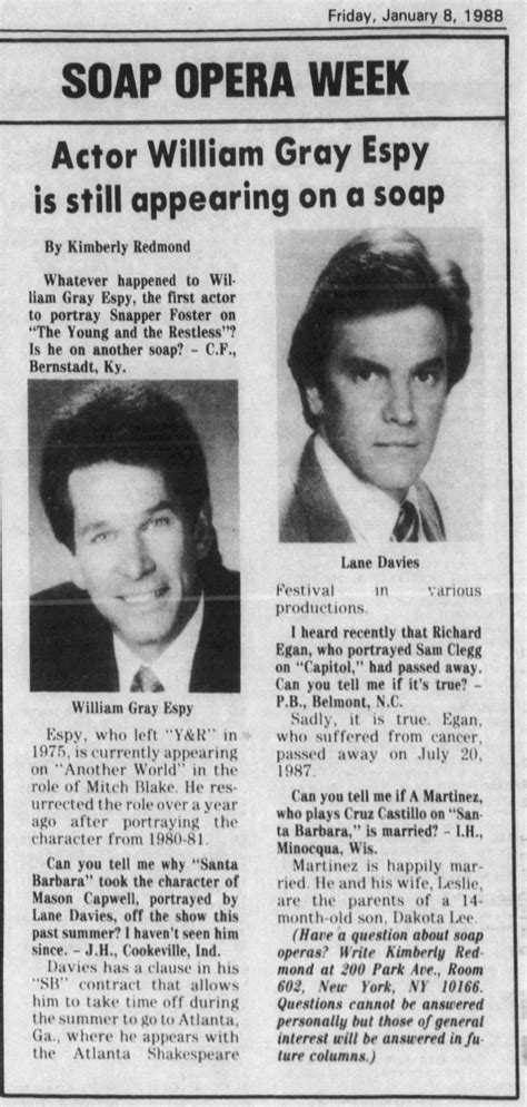 Tomfoolery: William Gray Espy