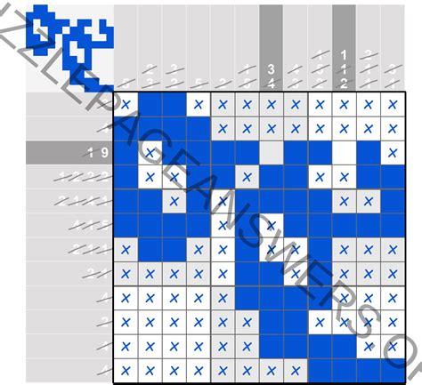 Puzzle Page Picture Cross June 19 2024 Answers - Puzzle Page Answers