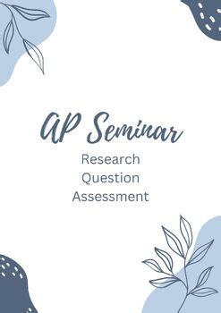 Image result for AP Research Example Questions