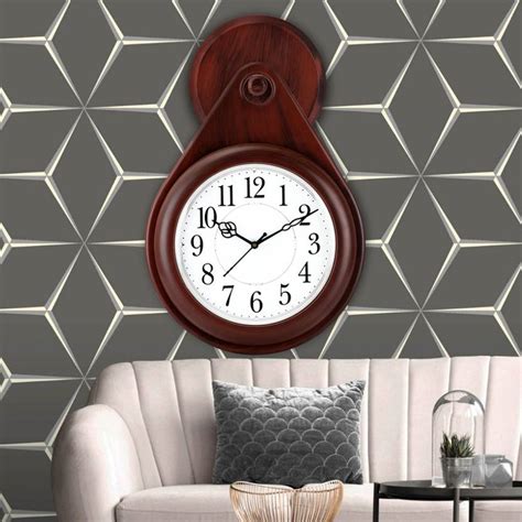 Attractionz Analog 45 cm X 30.5 cm Wall Clock Price in India - Buy ...