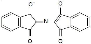 The correct structure of Ruhemanns Purple, the compound formed in the ...