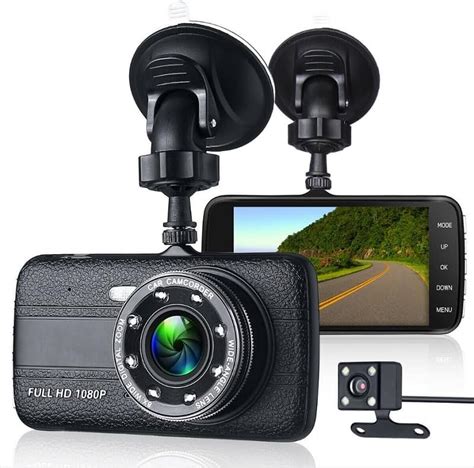 BEEBIRD Full HD 1080p Dual Dash Camera for Car with Front and Rear ...