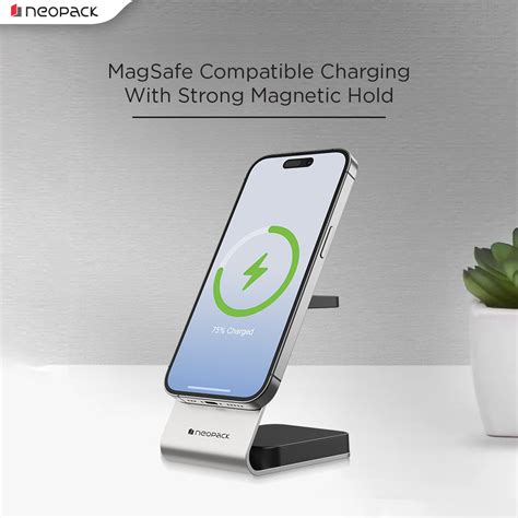 3 IN One Wireless Charging Stand 15W Compatible With iPhone, Apple Wat ...
