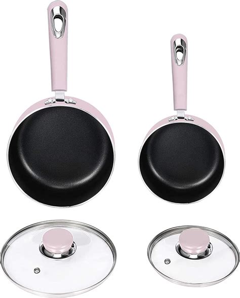 Buy Utopia Kitchen Nonstick Cookware Saucepan Set 1 Quart and 2 Quart ...