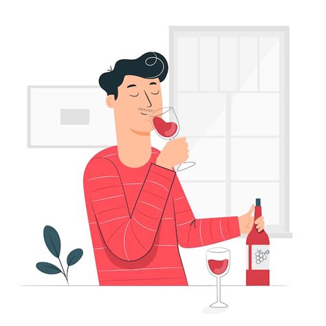 Tasting illustration concept | Premium Vector