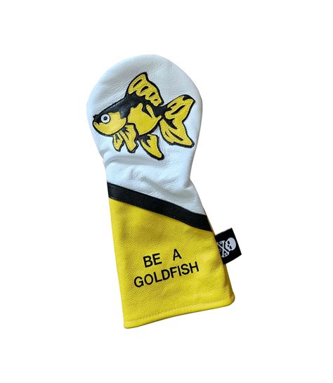 Limited Edition! The "Be A Goldfish" Driver Headcover – Robert Mark Golf