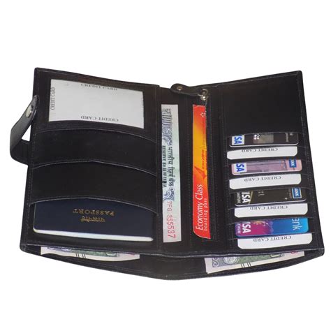 Style Shoes Pure Leather Wallet|Travel Wallet|Passport Holder|Cheque ...