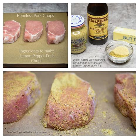 Lemon Pepper Pork Chops