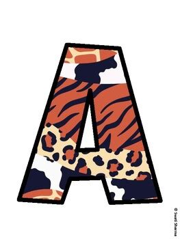 Animals Bulletin Board Decor Kit, Animals Bulletin Board Letters school ...