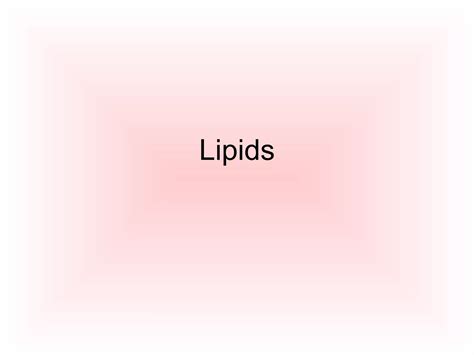 Macromolecules lipids | PPT