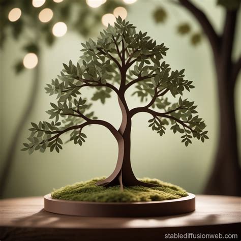 Image result for Miniature Paper Tree