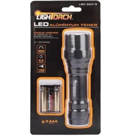 Lighttorch Pilli Kamp El Feneri LGH 50 Lümen - fiyat, nalburdavar