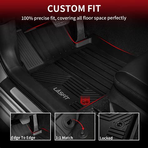 Floor Mats Liners for 2018-2024 Toyota Camry All Weather Front Rear ...