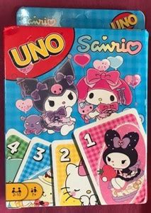 Bestie Toys Uno Sanrio Card Game For Kids Adult, Multi color Game For ...
