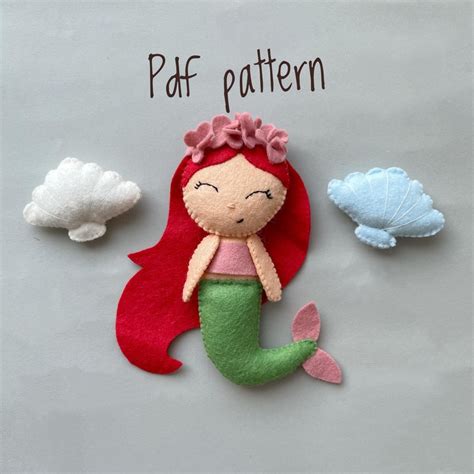 Image result for Felt Easy Mermaid Pattern