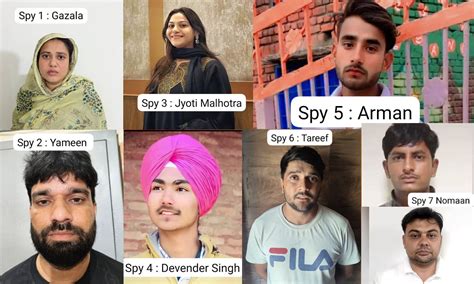 జ్యోతి నుండి దేవేందర్ సింగ్ వరకు: 3 రోజుల్లో పట్టుబడిన 11 మంది 'పాక్ ...