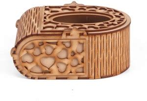 Flipkart.com | midu 1 Compartments wooden tissue holder - tissue holder