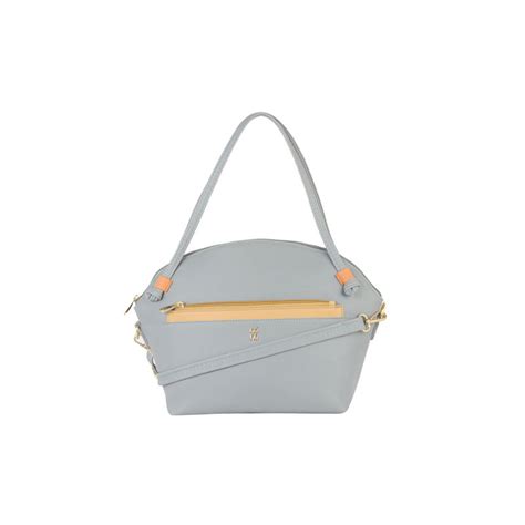 Buy Baggit Mayze Blue Medium Bowling Handbag Online