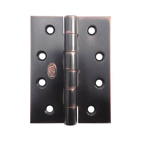 Austyle 304SS Butt Hinge Fixed Pin 100x75x2.5mm Antique Copper