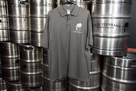 Polo T-Shirt – Twin Elephant Brewing Company