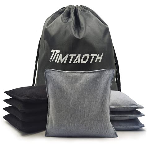 Cornhole Bags Set of 8 - All-Weather Resistant Premium Bean Bags for ...