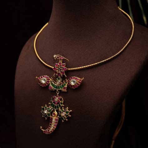 Kundan Long Necklace & Polki Long Necklace for Women