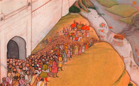 In an 18th-century painting of Dasratha’s funeral, vast vistas of ...