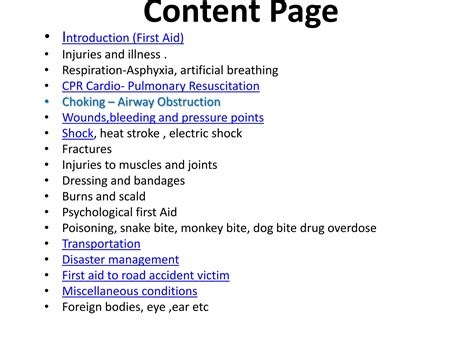 Image result for Introduction of First Aid Slides