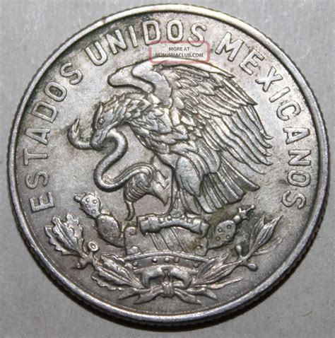 Mexican 50 Centavos Coin, 1964 - Km 451 - Mexico - Cuauhtémoc - Fifty