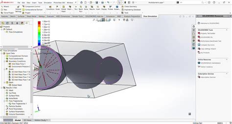 SolidWorks Stress Analysis Tutorial 的图像结果