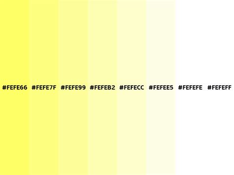 Converting Colors - Hex - FEFE66