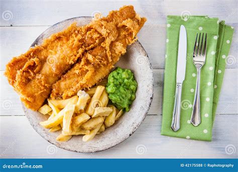 Authentic English Fish And Chips